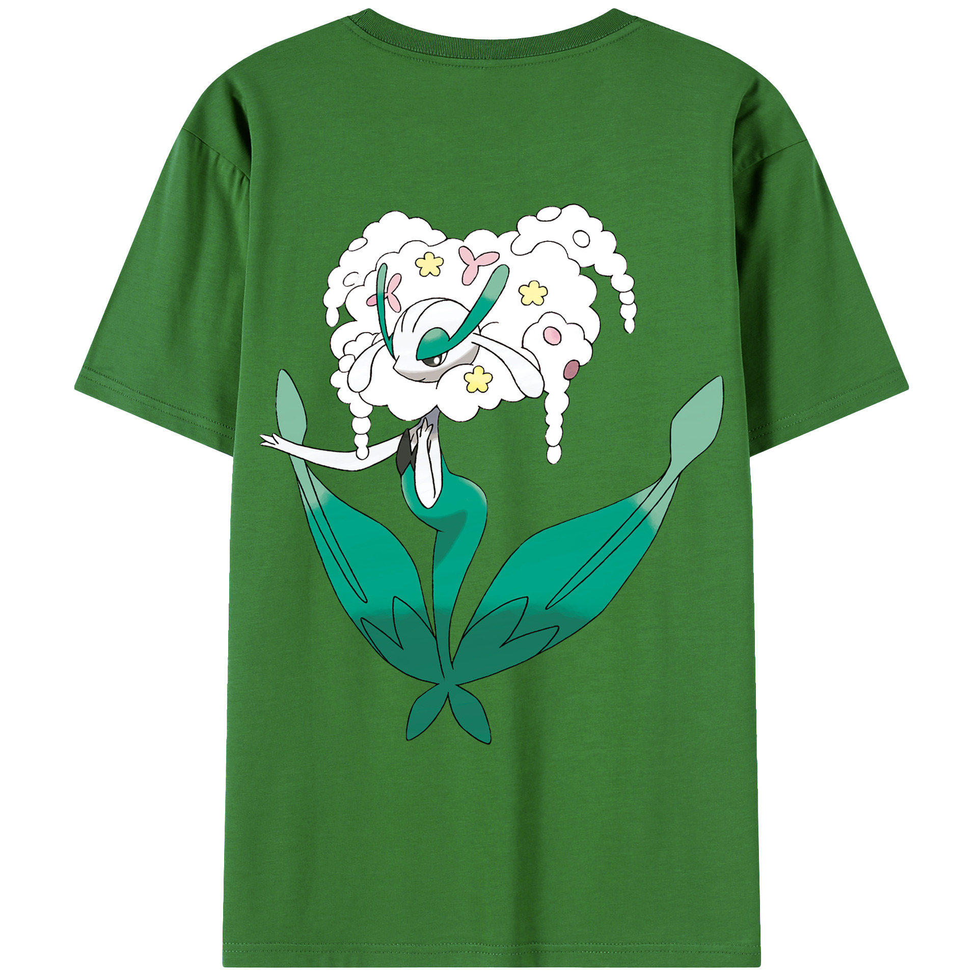 （画像用） ポケットモンスター Pokémon レディース半袖Tシャツ(バックプリント)
